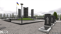 Проект секторів військових поховань на Баранівському кладовищі в м. Суми (2023 р.)